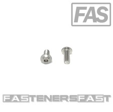 (100) 10-32x1/2  Button Head Socket Cap Screw Stainless Steel Allen (100 PCS) picture