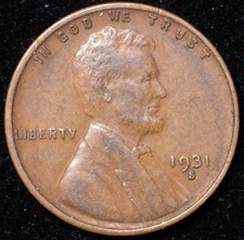 1931-S LINCOLN WHEAT CENT picture
