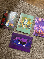WonderGround Gallery Disney 4 Art Postcards: Alice, Aristocats, Tangled, Brave picture