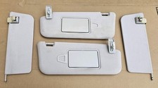 2007 2009 Mercedes W211 E320 E350 E550 Sun Visor Visors RH LH / Light Gray Grey picture
