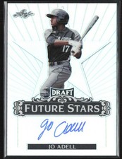 Jo Adell 2017 Leaf Metal Draft Future Stars Auto E #FS-JA1 Los Angeles Angels picture