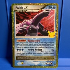 Nintendo Pokemon TCG Palkia LV.X 106/106 Great Encounters Holo Rare EN 2008 picture
