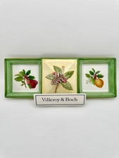 Villeroy & Boch French Noel - 3 Part Relish w/ Center Lid, 16 1/4