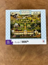 Charles Wysocki Uncle Jack's Topiary Tendencies 1000 New Sealed Puzzle picture
