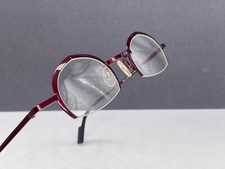 Theo Glasses Mens Womens Round Half Red Poker Com Half Rim picture
