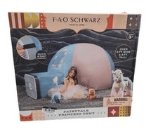 🔥NEW SEALED🔥 FAO Schwarz Inflatable Dome Fairytale Princess Tent FAST SHIP picture