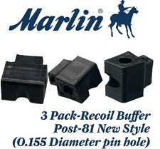 Marlin Model 60 Recoil Buffer - 60, 70, 70P, 795, 75, 99 .22 New Soft TPU 3-Pack picture