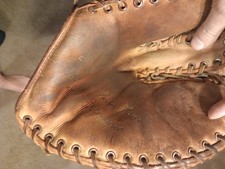 Vintage 1950s MacGregor G150 Ferris Fain Personal Model Trapper First Base Mitt  picture