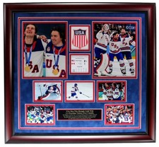 2026 Mens Olympic Gold Hockey Team Photo Collage Framed 205693 picture