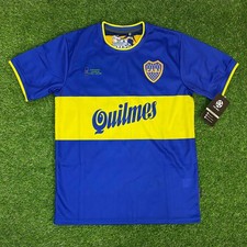 CA Boca Juniors, Men's Retro Soccer Jersey, 2000, Riquelme #10 (Tallaje Grande) picture