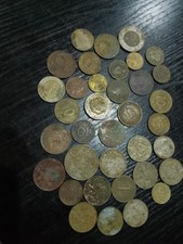 Bulk Lot of Mixed World Coins - Unsearched Foreign Coins, Sold Per Pound (1 lb) picture