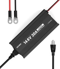 Redodo 14.6V 20A LiFePO4 Battery Charger Fast Charging for Lithium Battery 12V picture
