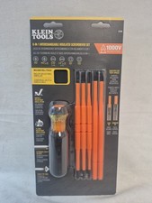 Klein Tools 32288 8-in-1 Insulated Interchangeable Screwdriver Set - 7 Piece picture