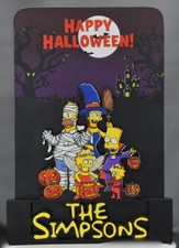 The Simpsons TV Series Halloween Edition Hand Crafted 3D Wooden Diorama Decor. picture