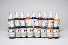 Fast Drying Concrete Stain-Professional-Easy to Use Sample Pack 16 - 4oz Bottles picture