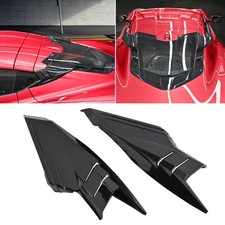 Rear Upper Intake Port Cover For Corvette C8 Z51 Coupe 2020-2026 Carbon Flash AB picture