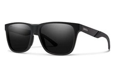 Smith Lowdown Steel Classic Sunglasses in Matte Black/ChromaPop Polarized Black picture