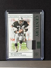 2019 Panini NT- Century Materials Bo Jackson /5 (MEM) #CM-76 Two-Color Game Worn picture
