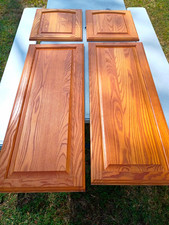 Norcold 1210 Refrigerator Cherry Wood Panel Set Amish Made Mint Condition Rare. picture