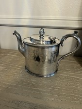 Antique Pewter teapot: c 1836  picture