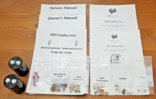 QUAD 405-2 amplifier rebuild restoration recap upgrade kit repair capacitor picture