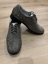 Marc DeFang Troy Oxford Round Toe Men's Dress Shoes 10 picture