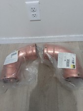 4” Viega 20633 ProPress Elbow 90° PXP Model 0916XL Copper (LOT 2 piece )..  picture