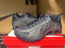Men’s Size Nike Shox R4 2025 Triple Black HQ1988-001 picture