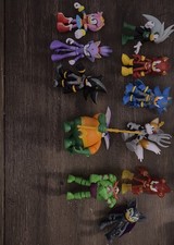 Sonic The Hedgehog x DC 2.5 inch Figured Lot Of 11 picture