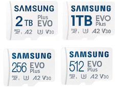Samsung EVO Plus 256GB 512GB 1TB 2TB Micro SD SDXC C10 U3 A2V30 4K UHD Card picture