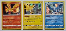 Pokemon TCG Legendary Birds Holo Set Articuno Moltres Zapdos Pokemon GO picture