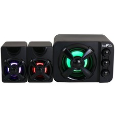 beFree Sound Color LED 2.1 Gaming Speaker System picture
