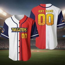 Texas Tailgaters Baseball Jersey, Custom Name & Number Jersey picture