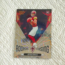 Panini Phoenix 2024 Jayden Daniels Rookie Rising #RR-JDS Lazer RC Commanders picture