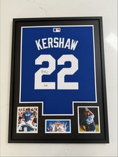 Clayton Kershaw Signed Los Angeles Dodgers #22 Jersey BAS COA Autographed picture