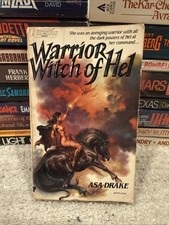 1985 Warrior Witch of Hel by Asa Drake 1st Printing Paperback Book picture