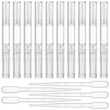 10Pcs 3Ml Empty Cuticle Oil Pens with 5Pcs Transfer Pipettes Transparent Twist picture