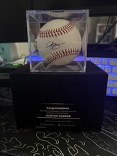 Hunter Greene Cincinnati Reds Signed Baseball Fanatics 2025 Underwraps picture