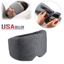 Cotton Handmade Sleep Mask New Design Light Blocking Sleeping Eye Mask Soft USA picture