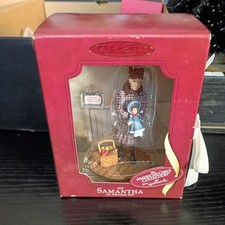 Vintage Hallmark American Girl SAMANTHA Christmas Ornament 2004 (NEW IN PACKAGE) picture