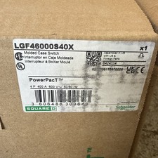 NEW Square D Power PacT LGF46000S40X Molded Case Switch picture