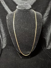 Vintage 1/20 14k Gold Filled Stamped Chain Necklace 4.5g picture