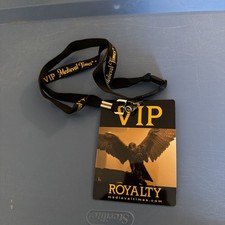 Medieval Times VIP Royalty Lanyard and Badge Pass Souvenir Collector Item picture