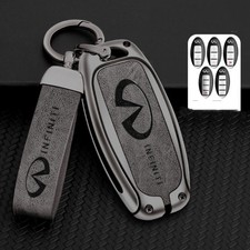 New Metal Key Fob Case For INFINITI Q50 Q60 QX50 QX55 QX60 Accessories picture