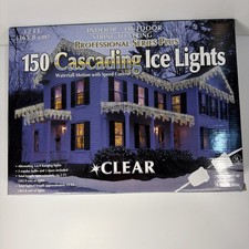 150 Cascading Ice Lights Waterfall Motion With Speed Control ( Icicle Lights) picture