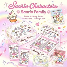 Official Sanrio Sweet Journey Series Collectible Trading Card Booster 30Packs picture