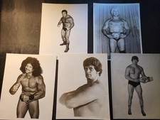 Vintage LOT of Five 8x10 WWF/WWE Photos Authentic Merch 1980s Snuka + picture