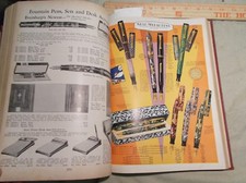 Vtg 1935 1936 Wholesale Catalog Novelties Jewelry Gold Medal FOUNTAIN PENS picture