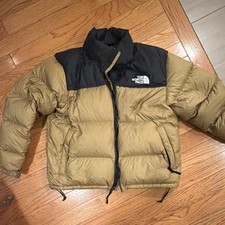 The North Face Men's XL 1996 Retro Nuptse Black/Tan Puffer Packable picture