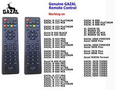 Gazal Receiver Two Remote Control Genuine working on R333, R444,R555, 3030, 4040 picture